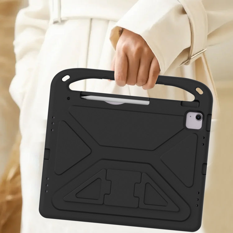 For iPad Air 13 2024 Handle EVA Shockproof Tablet Case with Holder(Black) - iPad Air 13 2024 Cases by PMC TechLife | Online Shopping South Africa | PMC TechLife | Buy Now Pay Later Mobicred