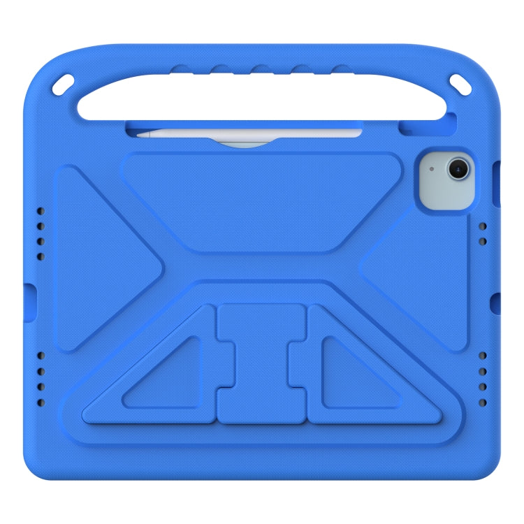 For iPad Air 11 / Pro 11 2024 Handle EVA Shockproof Tablet Case with Holder(Blue) - iPad Air 11 2024 Cases by PMC TechLife | Online Shopping South Africa | PMC TechLife | Buy Now Pay Later Mobicred