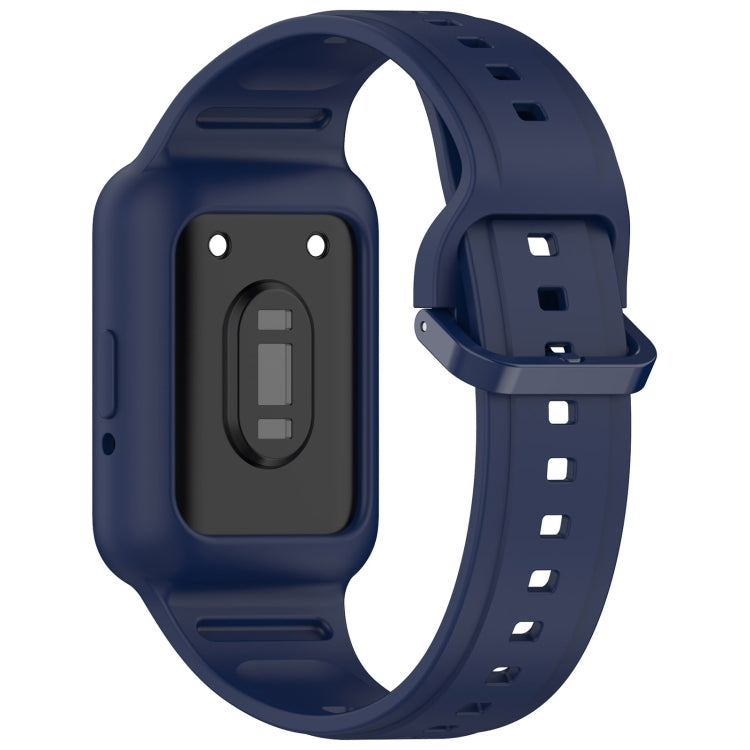 For Samsung Galaxy Fit3 Two Color Frame Integrated Silicone Watch Band(Midnight Blue) - free shipping - PMc TechLife - Order now!