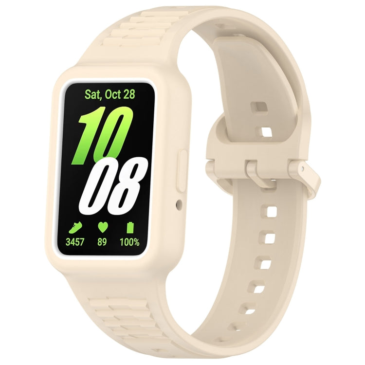 For  Huawei Band 9 NFC Two Color Frame Integrated Silicone Watch Band(Dream White) - free shipping - PMc TechLife - Order now!