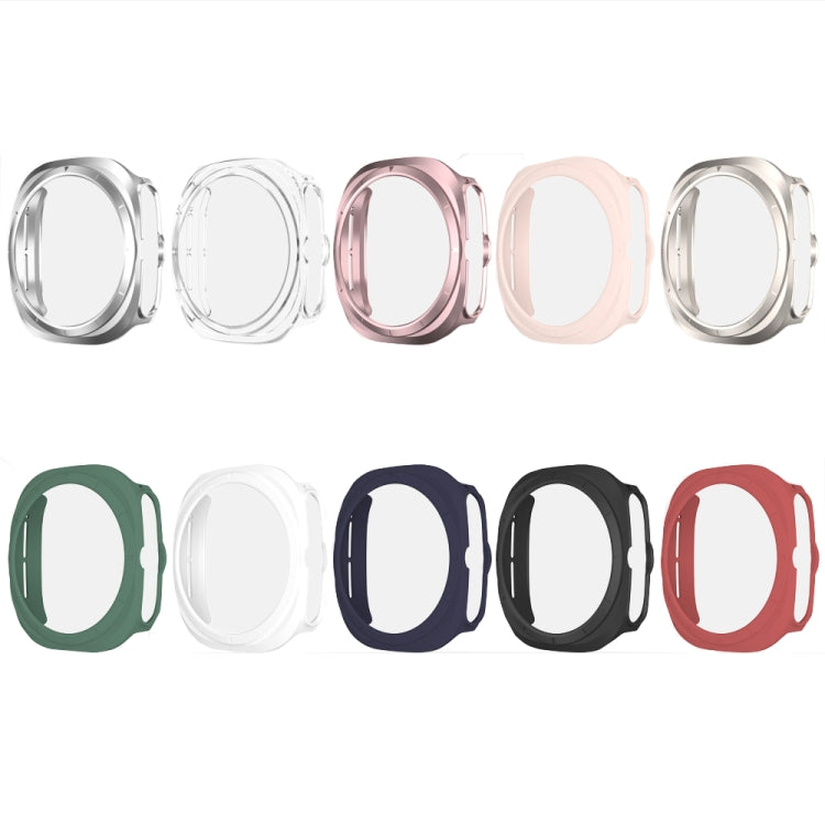 For Samsung Galaxy Watch Ultra 47mm Hollowed PC Watch Protective Case(Sliver) - Watch Cases by PMC TechLife | Online Shopping South Africa | PMC TechLife | Buy Now Pay Later Mobicred