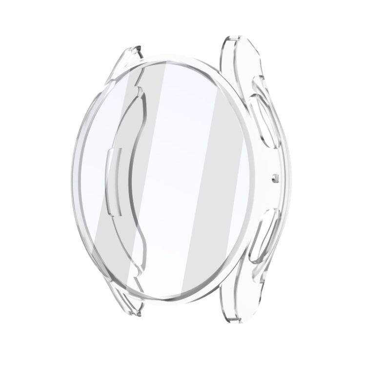 For Samsun Galaxy Watch 7 44mm Full Coverage TPU Electroplated Watch Protective Case(Transparent.) - Watch Cases by PMC TechLife | Online Shopping South Africa | PMC TechLife | Buy Now Pay Later Mobicred