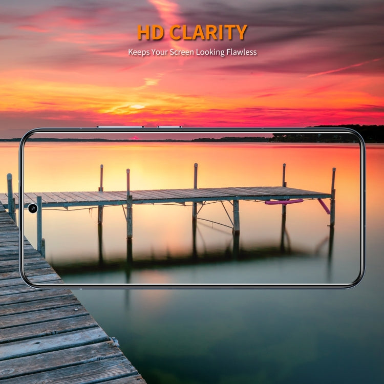 For Google Pixel 9 2pcs ENKAY 9H Big Arc Edge High Aluminum-silicon Tempered Glass Film - Google Tempered Glass by ENKAY | Online Shopping South Africa | PMC TechLife | Buy Now Pay Later Mobicred