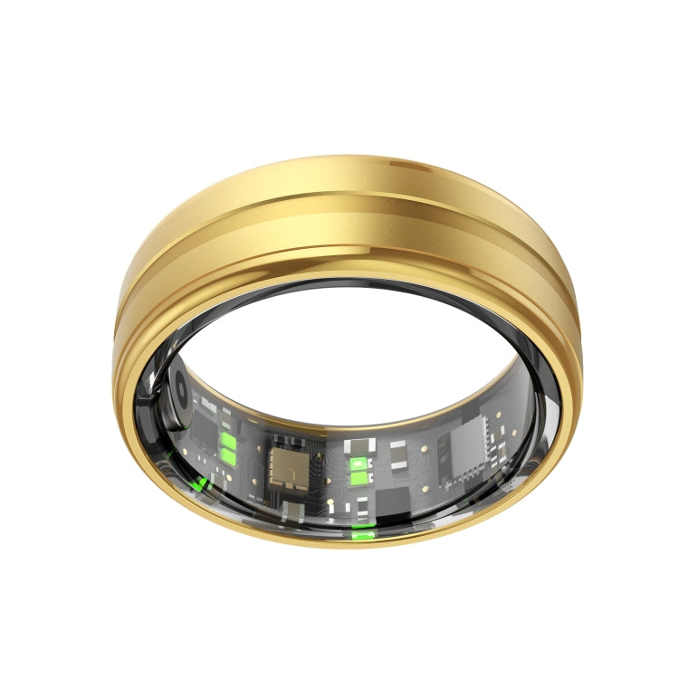 R06 SIZE 12 Smart Ring, Support Heart Rate / Blood Oxygen / Sleep Monitoring / Multiple Sports Modes(Gold) - Smart Rings / Smart Telephones by PMC TechLife | Online Shopping South Africa | PMC TechLife | Buy Now Pay Later Mobicred