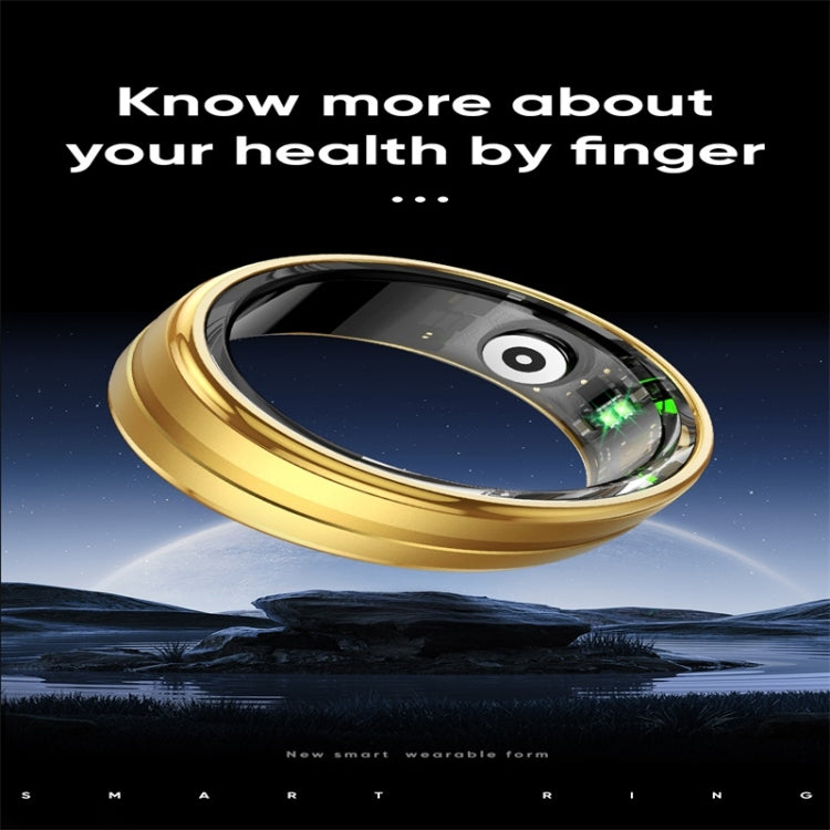 R06 SIZE 12 Smart Ring, Support Heart Rate / Blood Oxygen / Sleep Monitoring / Multiple Sports Modes(Black) - Smart Rings / Smart Telephones by PMC TechLife | Online Shopping South Africa | PMC TechLife | Buy Now Pay Later Mobicred