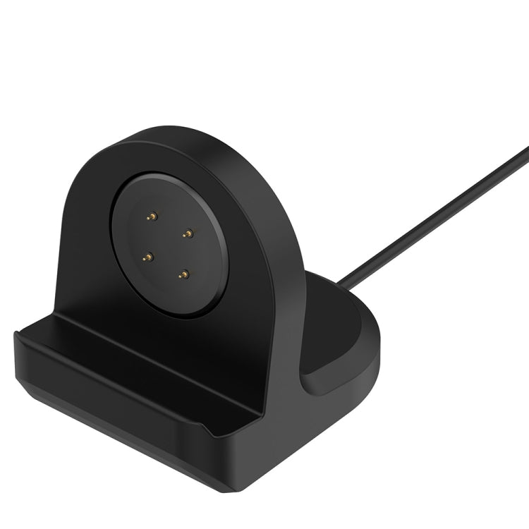 For Fitbit Ace LTE Smart Watch Silicone Charging Bracket with Charger(Black) - Charger by PMC TechLife | Online Shopping South Africa | PMC TechLife | Buy Now Pay Later Mobicred