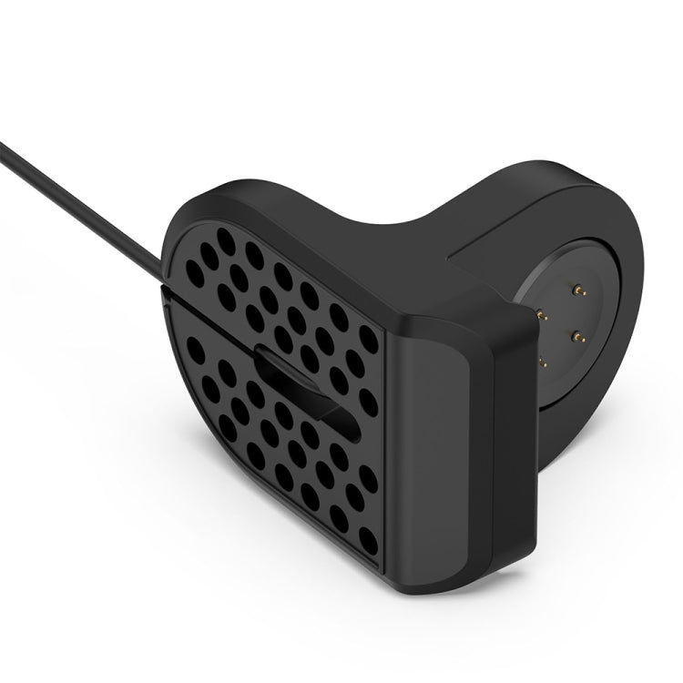 For Fitbit Ace LTE Smart Watch Silicone Charging Bracket with Charger(Black) - Charger by PMC TechLife | Online Shopping South Africa | PMC TechLife | Buy Now Pay Later Mobicred