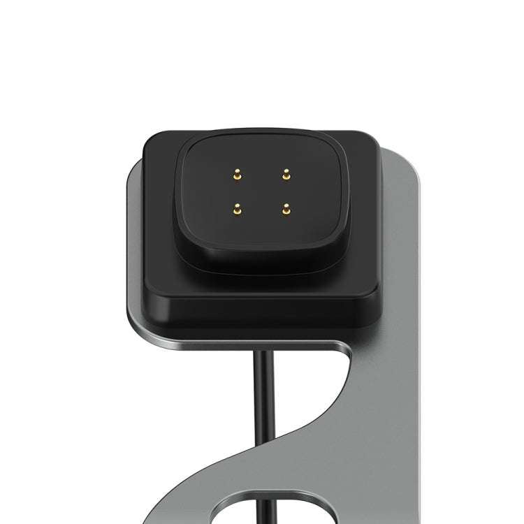 For  Fitbit Ace LTE Aluminum Alloy Metal Bracket Watch Charger, Length: 1.5m(Gray) - Charger by PMC TechLife | Online Shopping South Africa | PMC TechLife | Buy Now Pay Later Mobicred