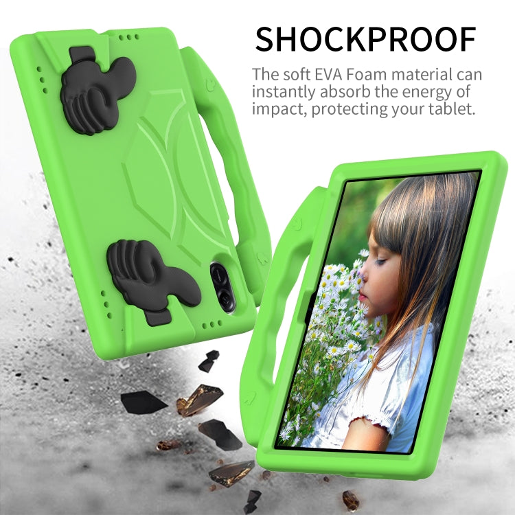 For Honor Pad X9 Children EVA Shockproof Tablet Case with Thumb Bracket(Green) - Honor by PMC TechLife | Online Shopping South Africa | PMC TechLife | Buy Now Pay Later Mobicred