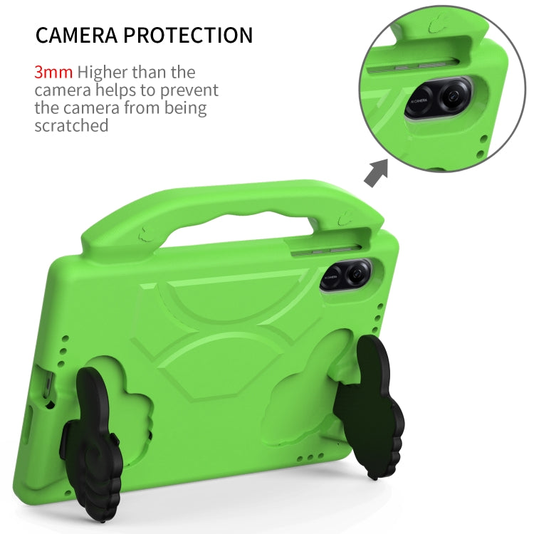 For Honor Pad X9 Children EVA Shockproof Tablet Case with Thumb Bracket(Green) - Honor by PMC TechLife | Online Shopping South Africa | PMC TechLife | Buy Now Pay Later Mobicred