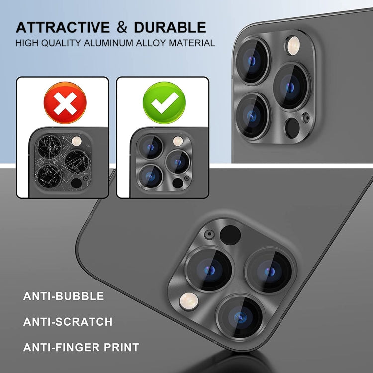 For iPhone 16 / 16 Plus ENKAY Aluminium Alloy Tempered Glass Lens Cover Film(Golden) - free shipping - PMC TechLife - Order now!