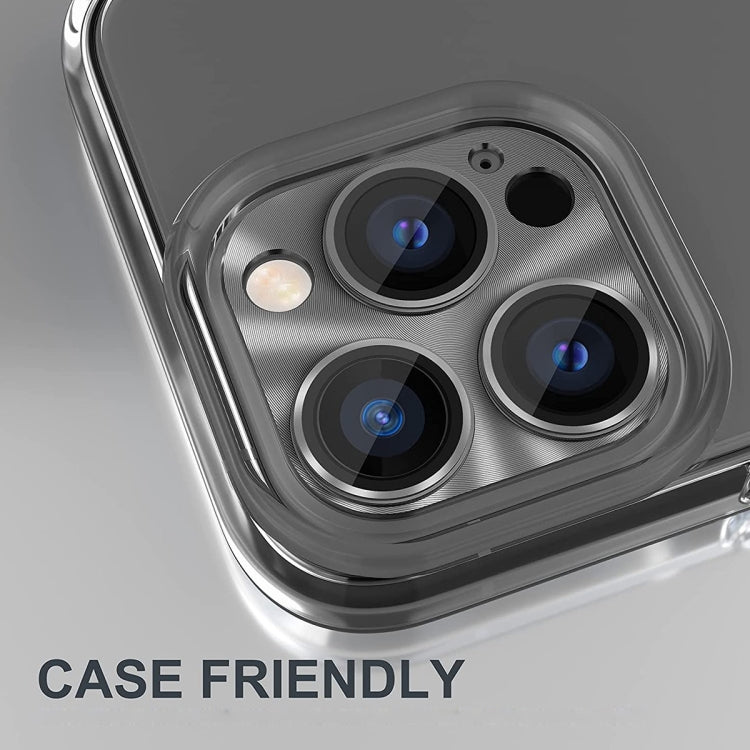 For iPhone 16 / 16 Plus ENKAY Aluminium Alloy Tempered Glass Lens Cover Film(Sierra Blue) - iPhone 16 Plus Tempered Glass by ENKAY | Online Shopping South Africa | PMC TechLife | Buy Now Pay Later Mobicred