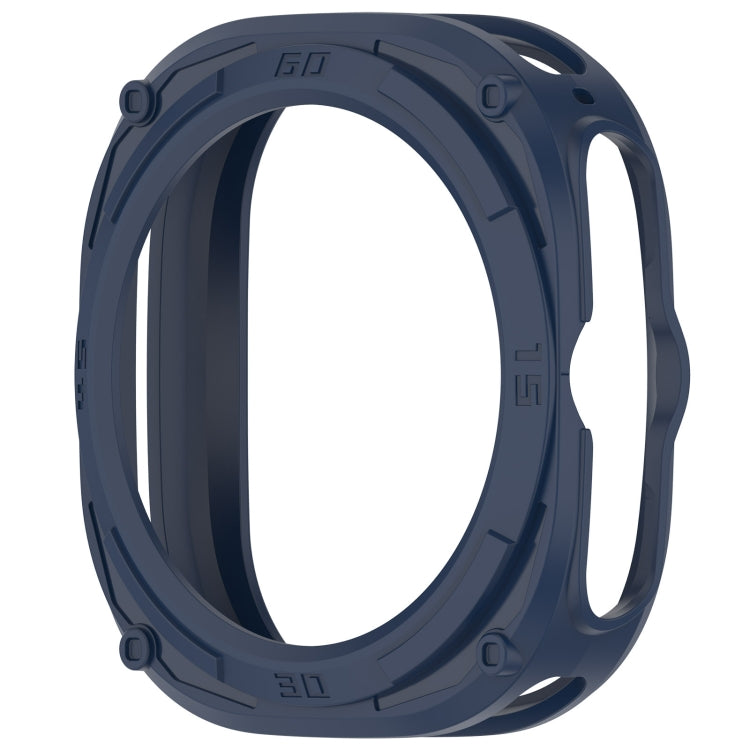 For Samsung Galaxy Watch Ultra 47mm Armored TPU Watch Protective Case(Blue) - free shipping - PMC Jewellery - Order now!