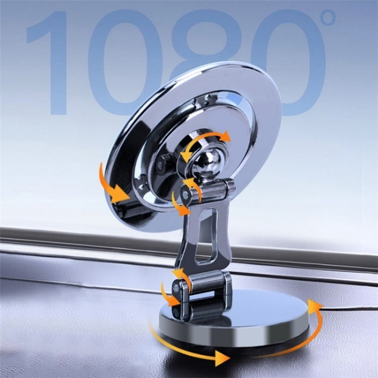 G168 Rotatable Cellphone Stand Car Dashboard Windshield Magnetic Phone Holder(Grey) - free shipping - PMC Jewellery - Order now!