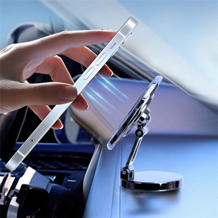 G168 Rotatable Cellphone Stand Car Dashboard Windshield Magnetic Phone Holder(Grey) - free shipping - PMC Jewellery - Order now!