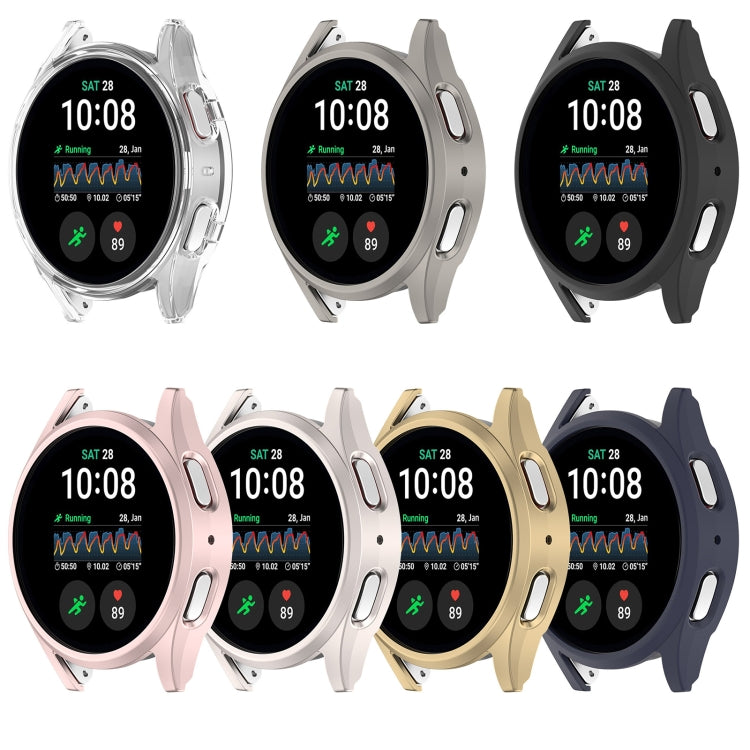 For Sansung Galaxy Watch 7 44mm Half Pack Hollow PC Watch Protective Case(Starlight) - Watch Cases by PMC TechLife | Online Shopping South Africa | PMC TechLife | Buy Now Pay Later Mobicred