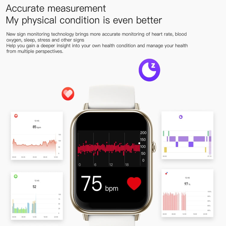Q19 Max 2.1 inch HD Screen Waterproof Sports Business Smart Watch(Grey) - Smart Watches by PMC TechLife | Online Shopping South Africa | PMC TechLife | Buy Now Pay Later Mobicred