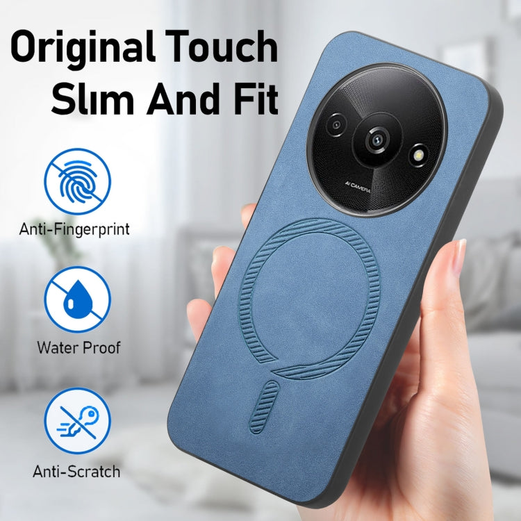 For Xiaomi Redmi K70 / K70 Pro 5G Solid Color Retro Magsafe PU Back Cover Phone Case(Green) - free shipping - PMC Jewellery - Order now!