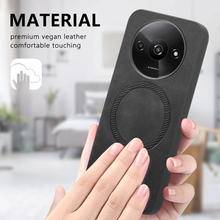 For Xiaomi Redmi K70 / K70 Pro 5G Solid Color Retro Magsafe PU Back Cover Phone Case(Green) - free shipping - PMC Jewellery - Order now!