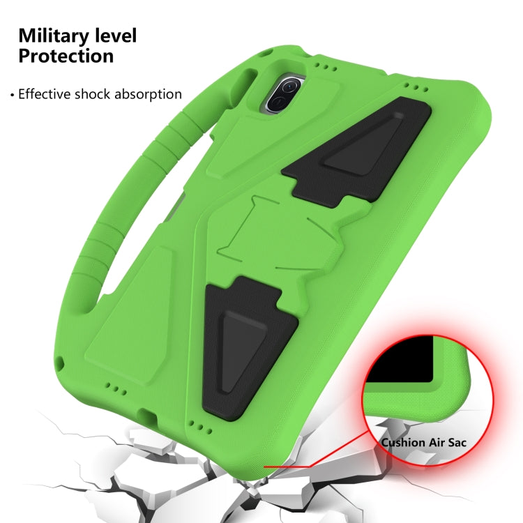 For Huawei Matepad SE 11 2024 EVA Shockproof Tablet Case with Holder(Green) - Huawei by PMC Jewellery | Online Shopping South Africa | PMC Jewellery | Buy Now Pay Later Mobicred