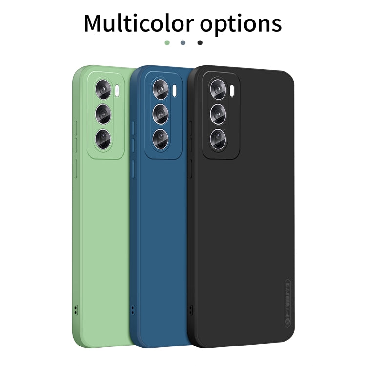 For OPPO Reno12 Pro Global PINWUYO Sense Series Liquid Silicone TPU Phone Case(Black) - free shipping - PMC Jewellery - Order now!