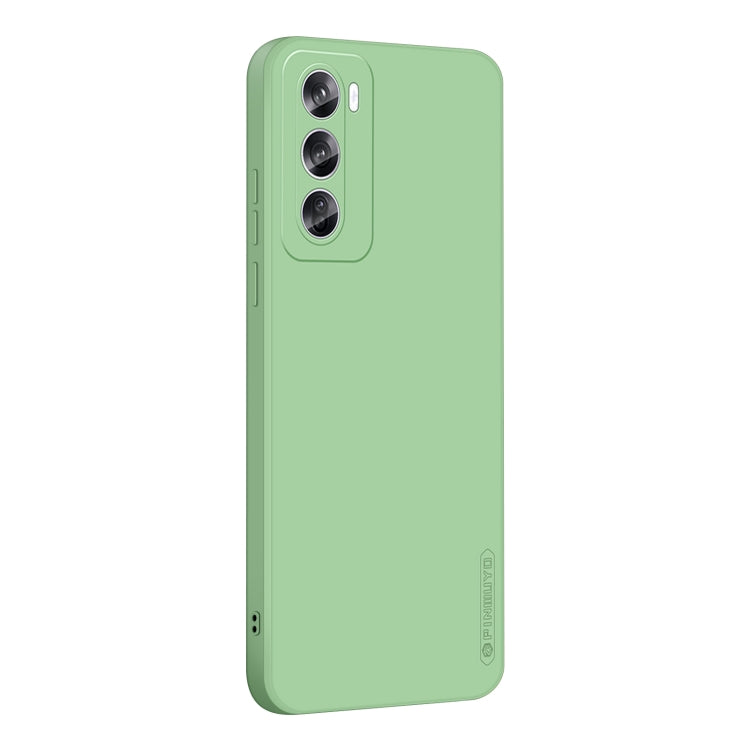 For OPPO Reno12 Pro Global PINWUYO Sense Series Liquid Silicone TPU Phone Case(Green) - free shipping - PMC Jewellery - Order now!
