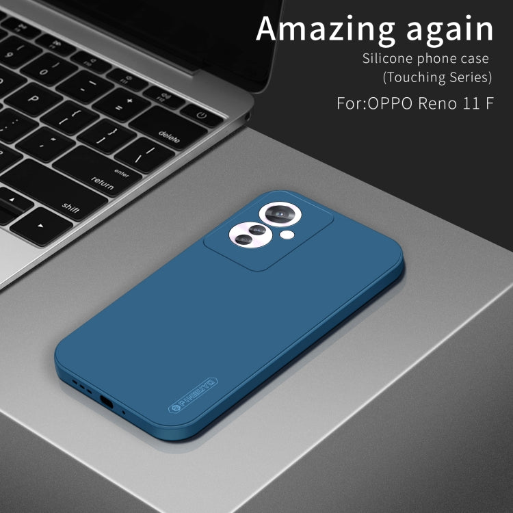 For OPPO Reno11 F PINWUYO Sense Series Liquid Silicone TPU Phone Case(Green) - free shipping - PMC Jewellery - Order now!