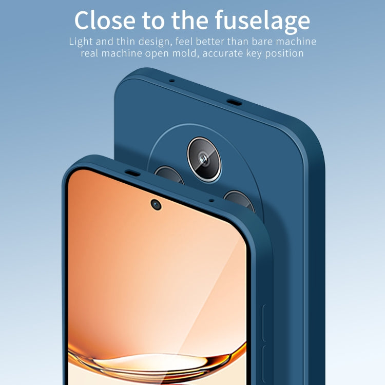For OPPO Reno12 F PINWUYO Sense Series Liquid Silicone TPU Phone Case(Blue) - free shipping - PMC Jewellery - Order now!