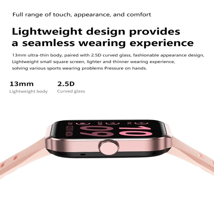 NX22 1.78 inch Color Screen Smart Watch, Support Bluetooth Call / Health Monitoring(Black) - Smart Watches by PMC TechLife | Online Shopping South Africa | PMC TechLife | Buy Now Pay Later Mobicred