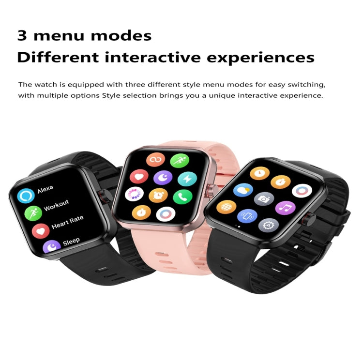 NX22 1.78 inch Color Screen Smart Watch, Support Bluetooth Call / Health Monitoring(Black) - Smart Watches by PMC TechLife | Online Shopping South Africa | PMC TechLife | Buy Now Pay Later Mobicred