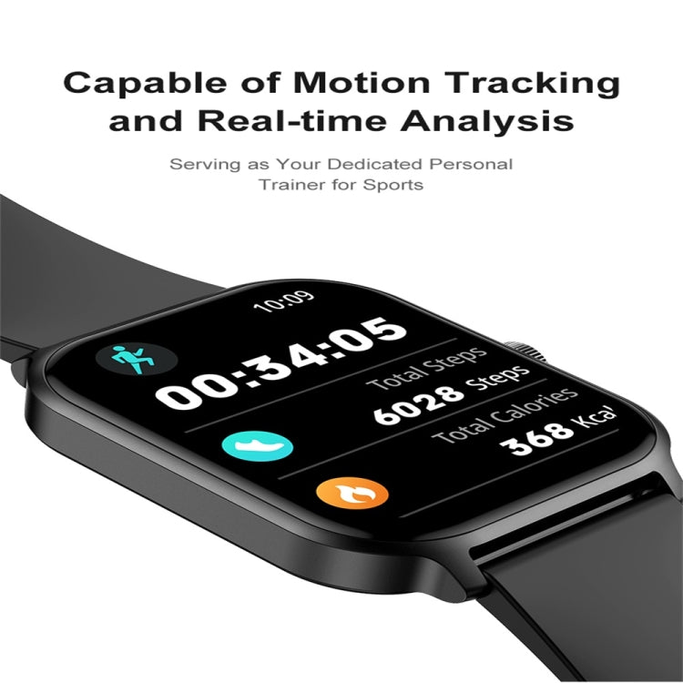 P85 1.93 inch Color Screen Smart Watch, Support Bluetooth Call / Health Monitoring(Black) - Smart Watches by PMC TechLife | Online Shopping South Africa | PMC TechLife | Buy Now Pay Later Mobicred