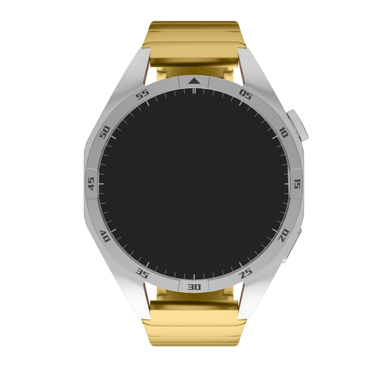 For Amazfit Watch GTR 4 22mm One-Bead Paint Butterfly Buckle Alloy Watch Band(Gold) - free shipping - PMC TechLife - Order now!