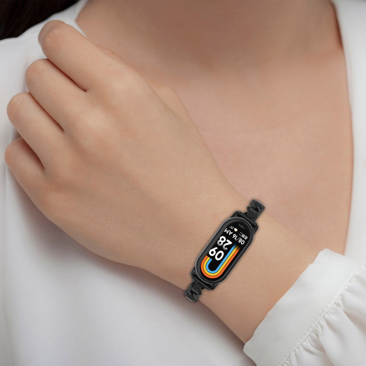 For Xiaomi Smart Band 9 / 9 NFC Fashion Bracelet Metal Watch Band(Rose Gold) - free shipping - PMC TechLife - Order now!