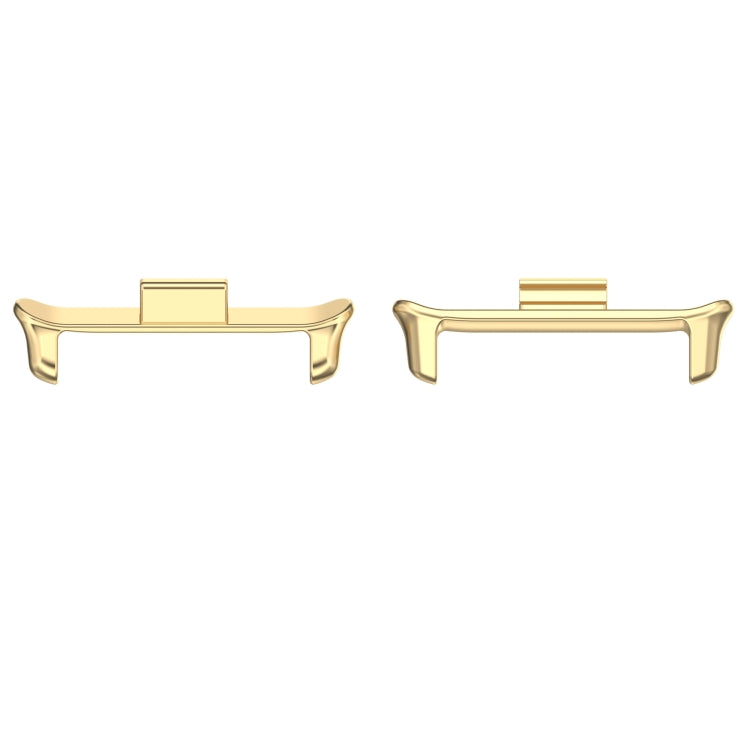 For vivo iQOO Watch GT 22mm 1 Pair Metal Watch Band Connector(Gold) - Watch Bands by PMc TechLife | Online Shopping South Africa | PMc TechLife | Buy Now Pay Later Mobicred