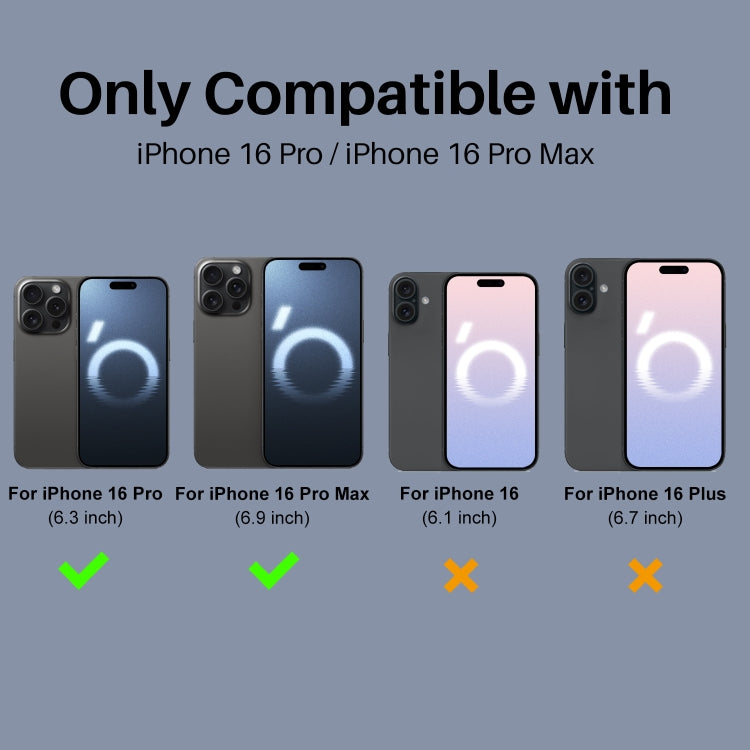 For iPhone 16 Pro / 16 Pro Max NORTHJO Camera Lens Protector 3D Night Shot Tempered Glass Film(Black) - iPhone 16 Pro Max Tempered Glass by NORTHJO | Online Shopping South Africa | PMC TechLife | Buy Now Pay Later Mobicred