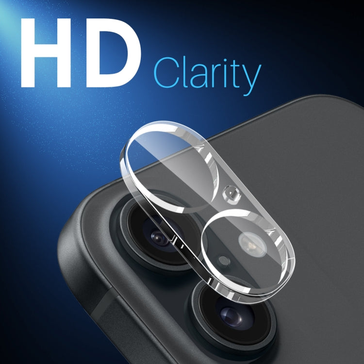 For iPhone 16 / 16 Plus NORTHJO Camera Lens Protector 3D HD Tempered Glass Film(Clear) - free shipping - PMC TechLife - Order now!