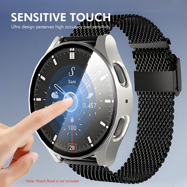 For Samsung Galaxy Watch7 40mm ENKAY Hat-Prince Full Coverage PC + Tempered Glass Film Integrated Watch Case(Pink) - free shipping - PMc TechLife - Order now!