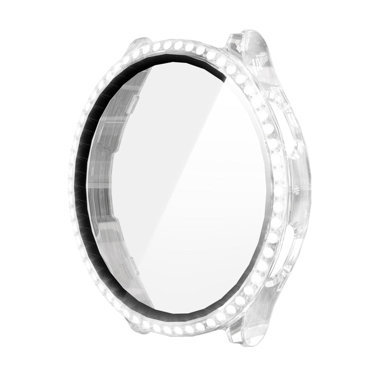 For Samsung Galaxy Watch7 40mm ENKAY Hat-Prince Blink Full Coverage PC + Tempered Glass Film Integrated Watch Case(Transparent) - free shipping - PMc TechLife - Order now!