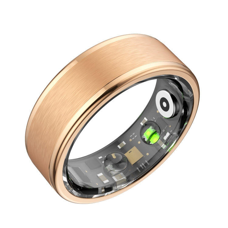 R03 SIZE 8 Smart Ring, Support Heart Rate / Blood Oxygen / Sleep / Multiple Sports Modes(Gold) - Smart Rings / Smart Telephones by PMC TechLife | Online Shopping South Africa | PMC TechLife | Buy Now Pay Later Mobicred