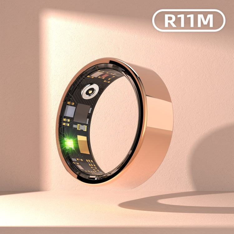 R11M SIZE 13 Smart Ring, Support Heart Rate / Blood Oxygen / Sleep / Multiple Sports Modes(Gold) - Smart Rings / Smart Telephones by PMC TechLife | Online Shopping South Africa | PMC TechLife | Buy Now Pay Later Mobicred