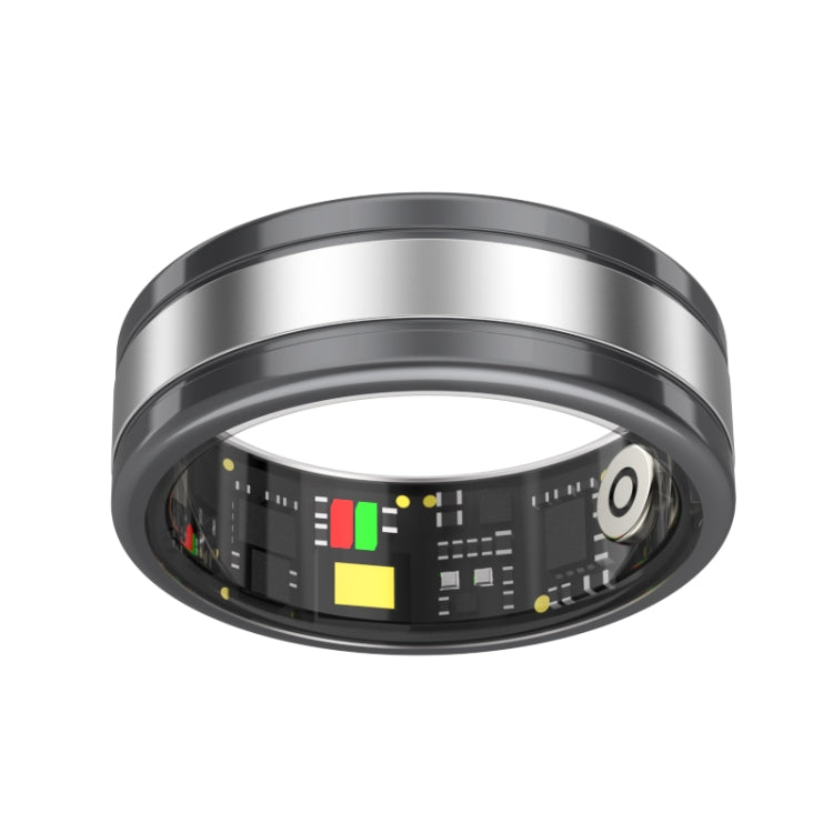 R18 SIZE 8 Smart Ring, Support Heart Rate / Blood Oxygen / Sleep / Multiple Sports Modes(Black) - Smart Rings / Smart Telephones by PMC TechLife | Online Shopping South Africa | PMC TechLife | Buy Now Pay Later Mobicred