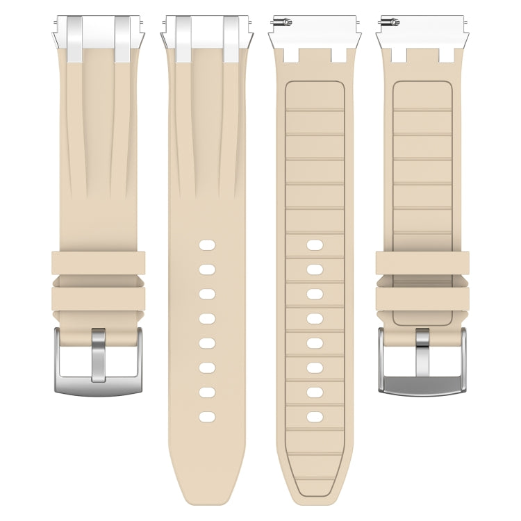 For Amazfit Bip3 Pro 20mm Quick Release Silver Buckle Royal Silicone Watch Band(Starlight) - free shipping - PMC TechLife - Order now!