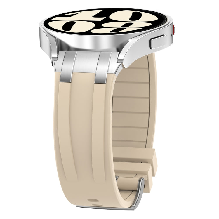 For Amazfit Bip 20mm Quick Release Silver Buckle Royal Silicone Watch Band(Starlight) - free shipping - PMC TechLife - Order now!