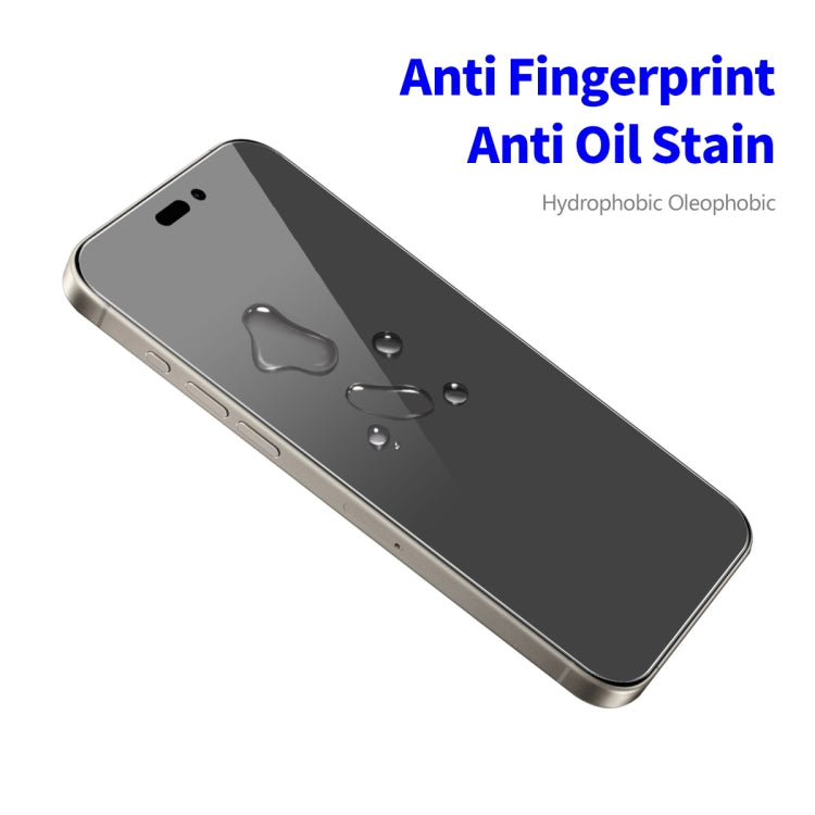 For iPhone 16 Pro ENKAY Hat-Prince 28 Degree Anti-peeping Privacy Tempered Glass Film - iPhone 16 Pro Tempered Glass by ENKAY | Online Shopping South Africa | PMC TechLife | Buy Now Pay Later Mobicred
