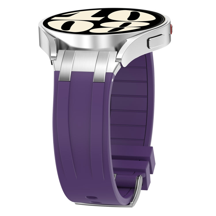 For Honor Watch GS 3 22mm Quick Release Silver Buckle Royal Silicone Watch Band(Purple) - free shipping - PMC TechLife - Order now!