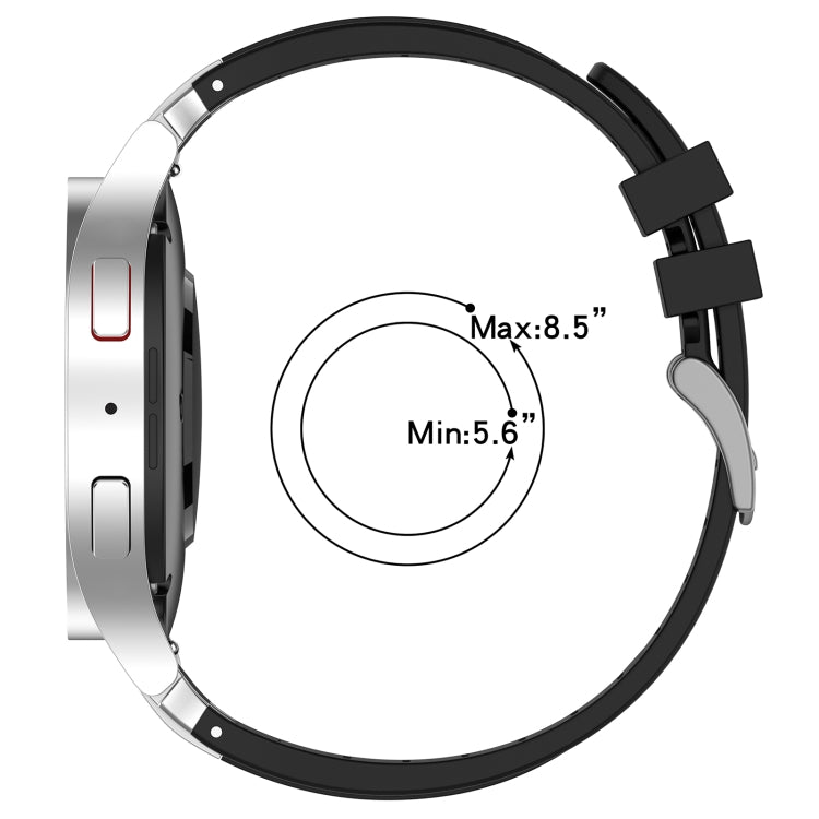 For Xiaomi Watch S3 22mm Quick Release Silver Buckle Royal Silicone Watch Band(White) - free shipping - PMC TechLife - Order now!