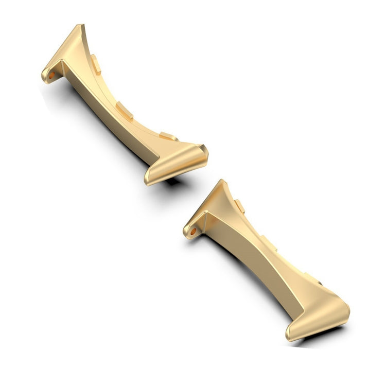 For Google Pixel Watch 3 45mm 1 Pair Stainless Steel Metal Watch Band Connector(Gold) - free shipping - PMc TechLife - Order now!