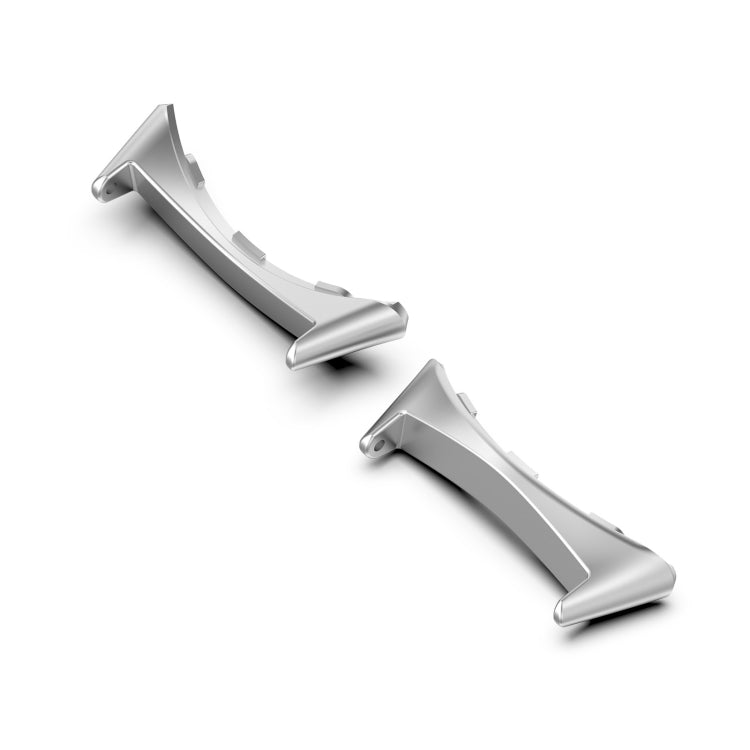 For Google Pixel Watch 3 41mm 1 Pair Stainless Steel Metal Watch Band Connector(Silver) - free shipping - PMc TechLife - Order now!