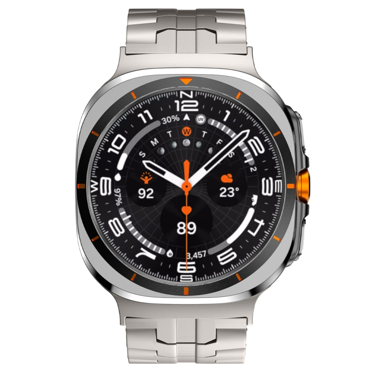 For Samsung Galaxy Watch Ultra 47mm Titanium Alloy Metal Watch Band(Titanium Color) - free shipping - PMC TechLife - Order now!