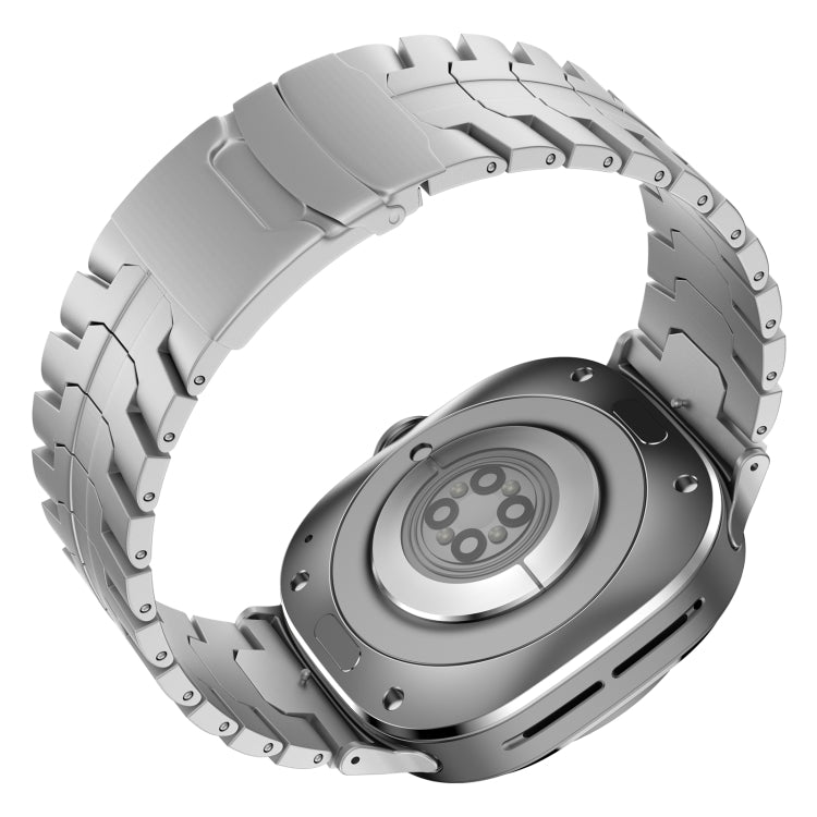 For Samsung Galaxy Watch Ultra 47mm Titanium Alloy Metal Watch Band(Silver) - free shipping - PMC TechLife - Order now!